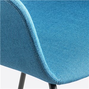 Sillón Babila acero tapizada Pedrali