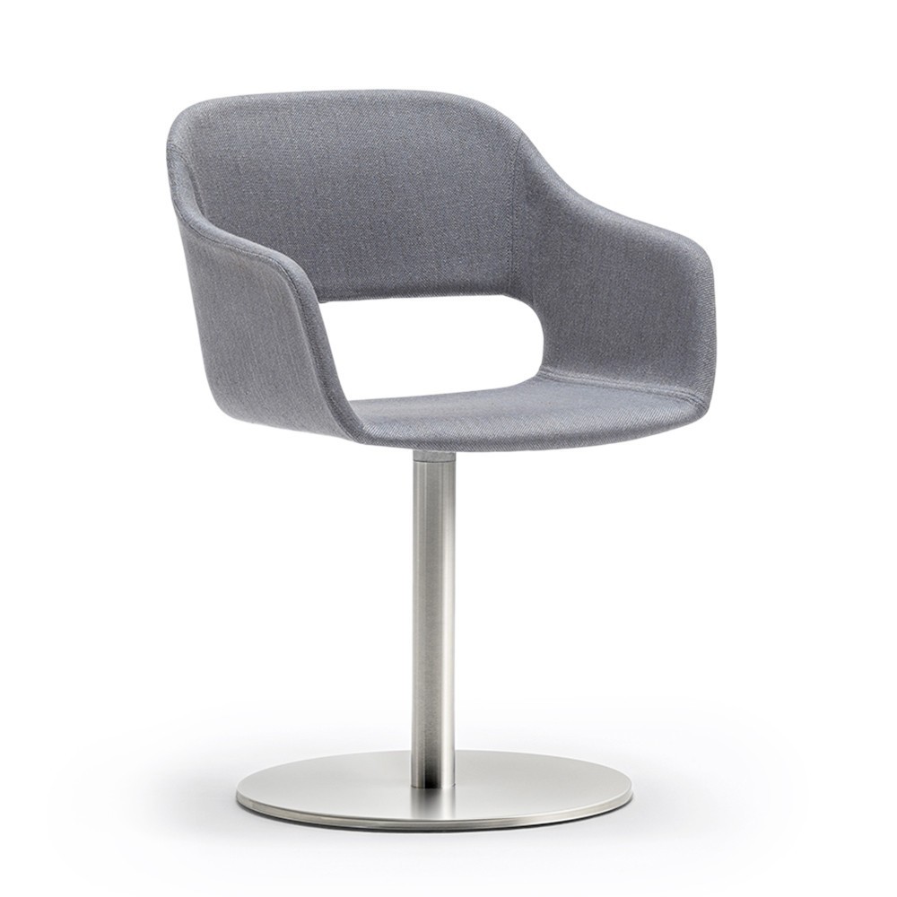 Sillón Babila giratoria tapizado Pedrali
