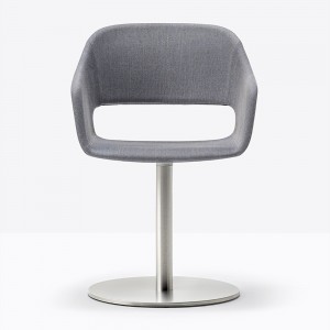 Sillón Babila giratoria tapizado Pedrali