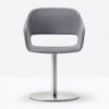 Sillón Babila giratoria tapizado Pedrali
