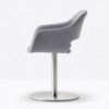 Sillón Babila giratoria tapizado Pedrali