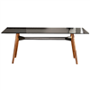 Mesa Lewood rectangular cristal Sovet Italia