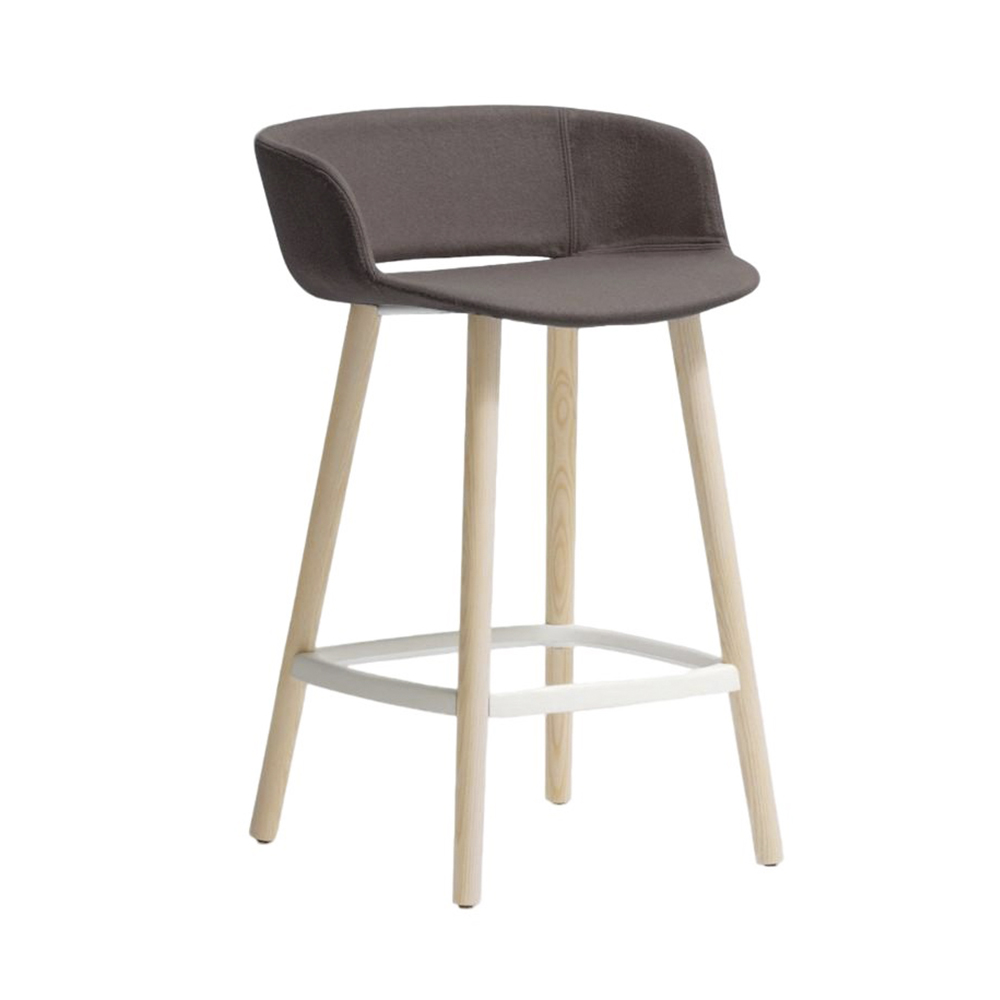 Taburete Babila 2757/2-2758/2 tapizado Pedrali