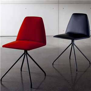 Silla Sila Trestle tapizada Sovet Italia