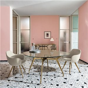 Mesa Arkos shaped cristal Sovet Italia