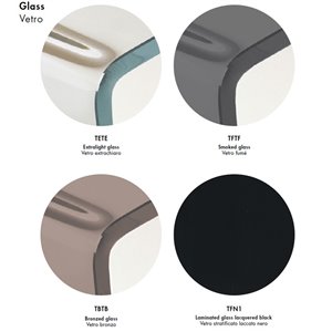 Mesa Arkos shaped cristal Sovet Italia