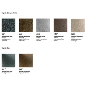 Mesa Arkos shaped rectangular cristal Sovet Italia