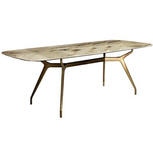 Mesa Arkos shaped rectangular cerámica Sovet Italia