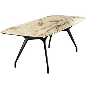 Mesa Arkos shaped rectangular cerámica Sovet Italia