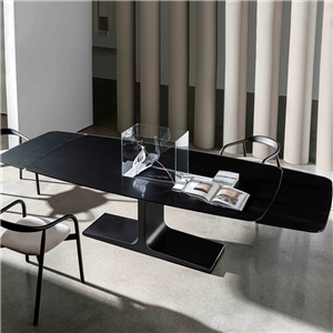 Mesa Palace shaped extensible cristal Sovet Italia