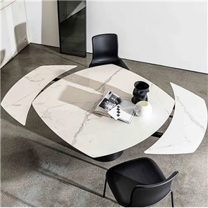 Mesa Totem extensible cerámica Sovet Italia