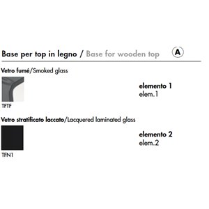 Mesa centro Regolo triangular madera Sovet