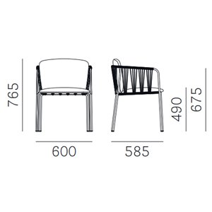 Sillón Narì Pedrali