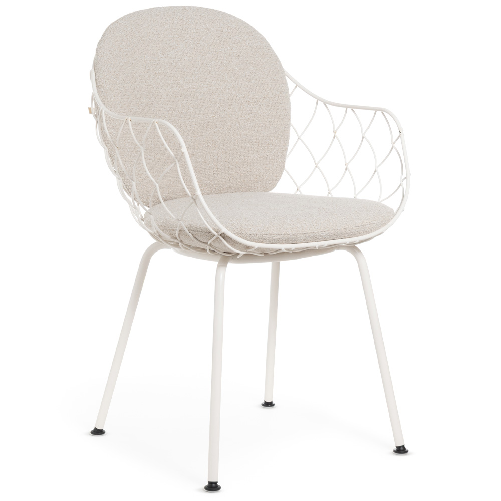 Sillón Piña Tapizado Acero Magis