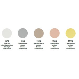 Espejo Denver rectangular cristal Sovet Italia