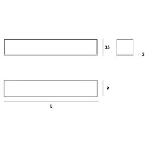 Vitrina Nest rectangular Sovet