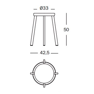 Taburete bajo Déjà-vu Magis