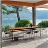 Banco Slim madera Outdoor Sovet Italia