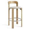 Taburete bar Rey tapizado Hay