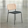 Silla Soft Edge 40 asiento tapizado Hay
