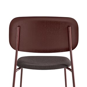 Silla Soft Edge 40 asiento tapizado Hay