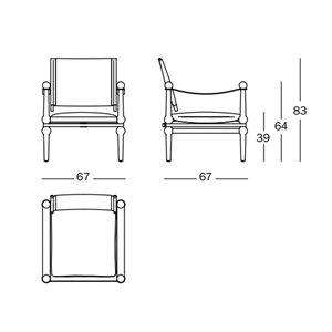 Butaca Twain Blanket Magis