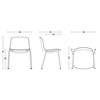 Silla AAC 16 tapizado frontal Hay