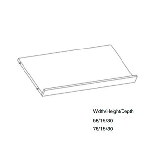 Estante para revistas madera String Furniture