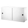 Cabinet con puertas corredoras - White