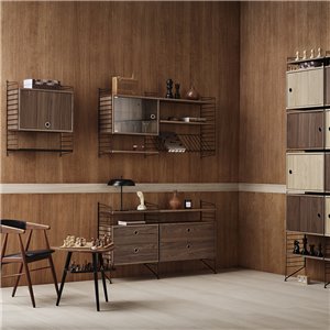 Estante para revistas metálico String Furniture