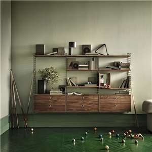Cabinet con dos cajones String Furniture