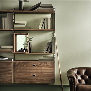 Cabinet con dos cajones String Furniture