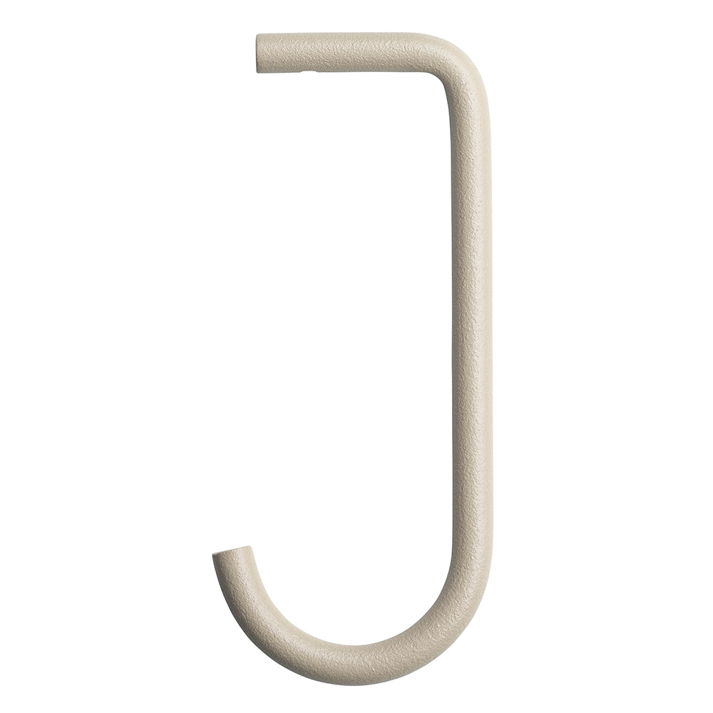 Ganchos para estantes metálicos - Beige