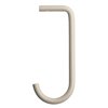 Ganchos para estantes metálicos - Beige