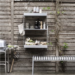 Panel Pared Galvanizado String Furniture