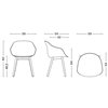 Silla AAC 212 tapizado frontal Hay