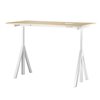 Escritorio - Estructura blanco/Sobre Fresno