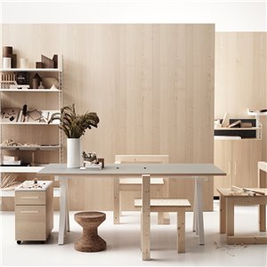 Mesa de conferencia altura regulable String Furniture