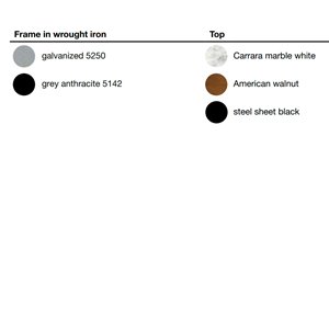 Mesa Officina base central outdoor Magis