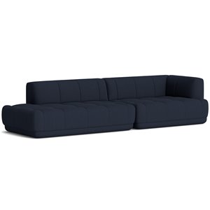 Sofá Quilton 3,5 plazas longue Hay