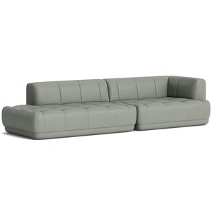 Sofá Quilton 3,5 plazas longue Hay