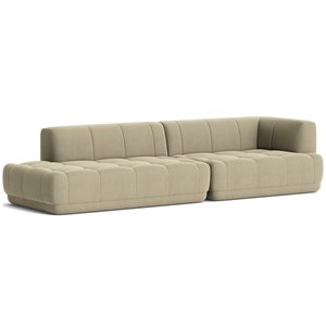 Sofá Quilton 3,5 plazas longue Hay