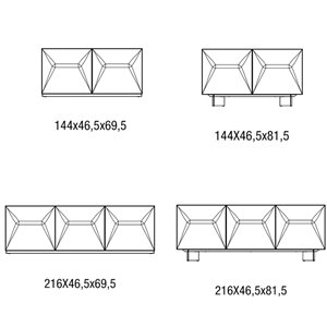 Aparador Eden Bontempi
