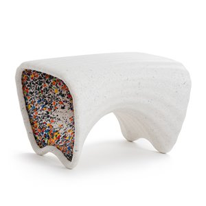 In-Side low table: White