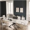 Mesa Artistico Extensible Cerámica/Mármol Bontempi