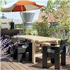 Sillón Crate Dining Hay