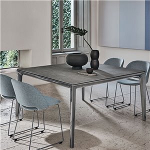 Mesa Duke fija Mármol Bontempi