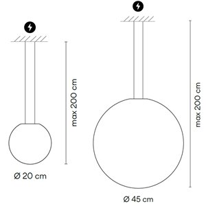 Lámpara suspensión Circus Solo Vibia