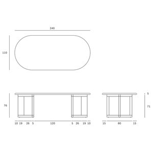 Mesa Trestle Outdoor Ethnicraft