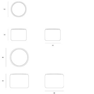 Puf Donut Outdoor Ethnicraft